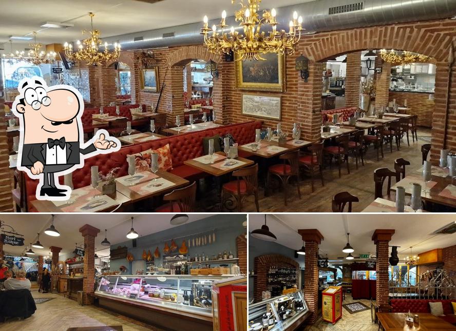 Gli interni di La Brasserie