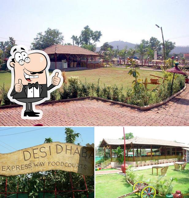 Here's a picture of Desi Dhaba