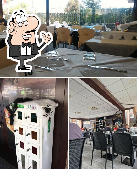 Gli interni di Pizzeria Orchidea