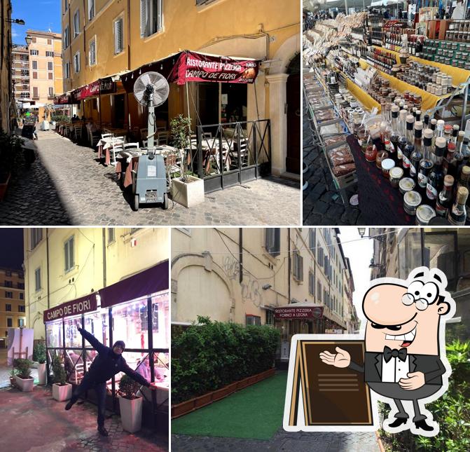 Gli esterni di Ristorante Campo de’ Fiori