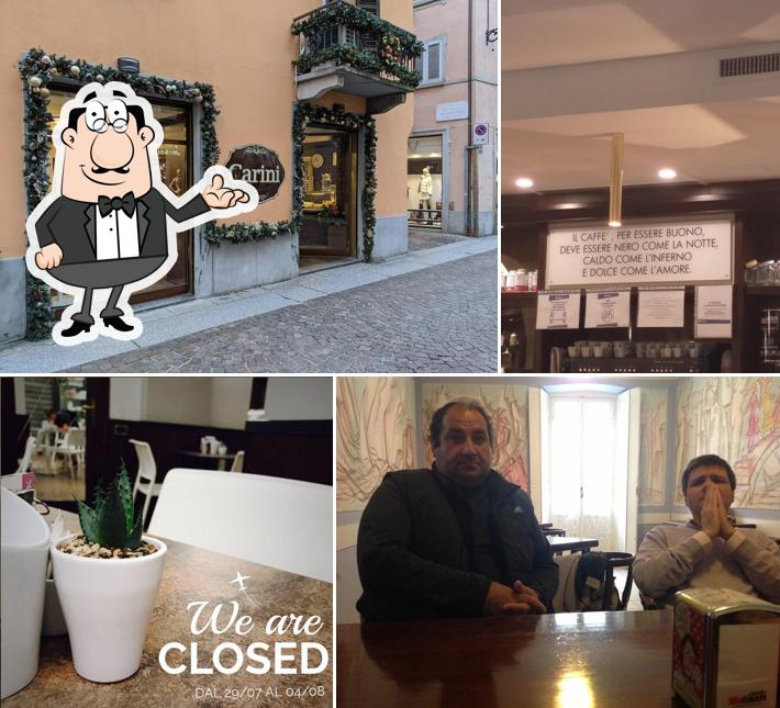 Gli interni di Carini Bistrot