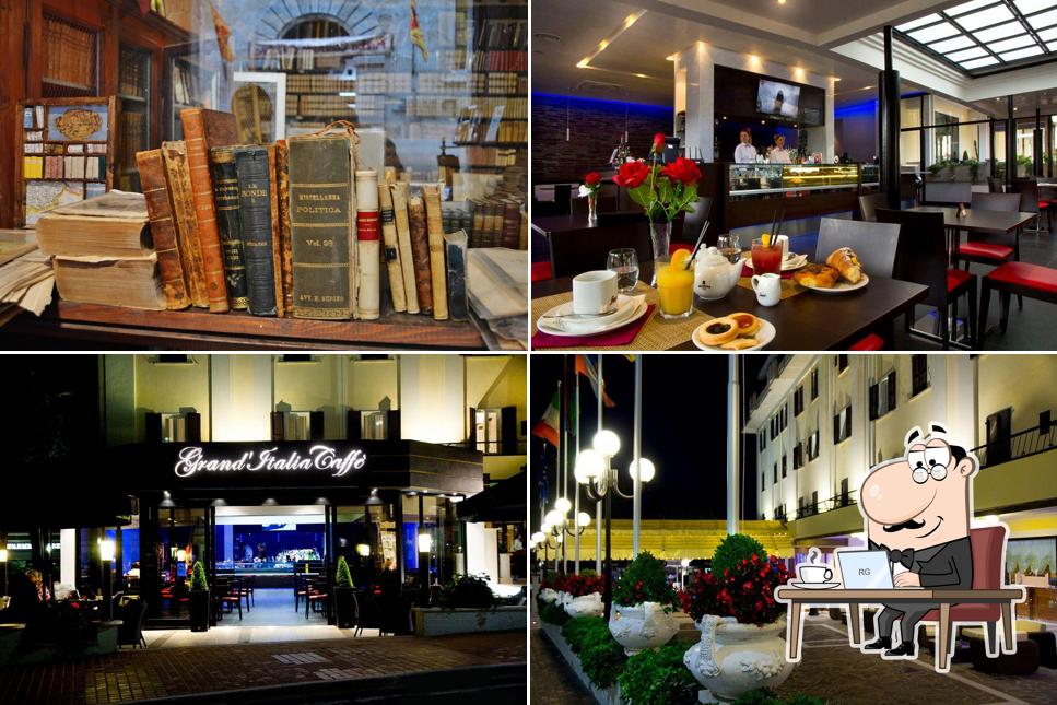 Gli interni di Grand Italia Caffe