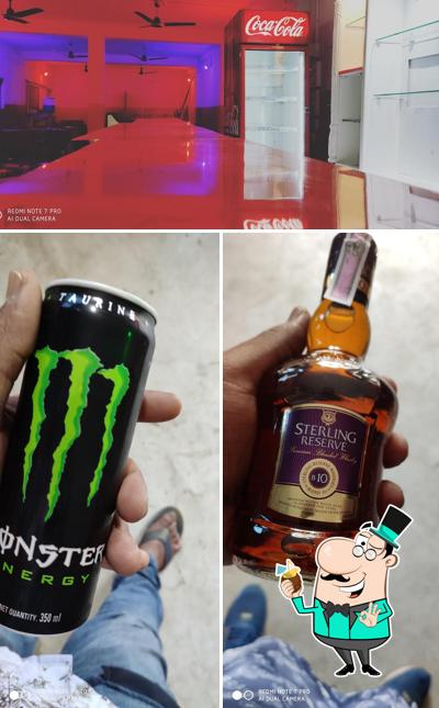 KHUSI BAR serves alcohol