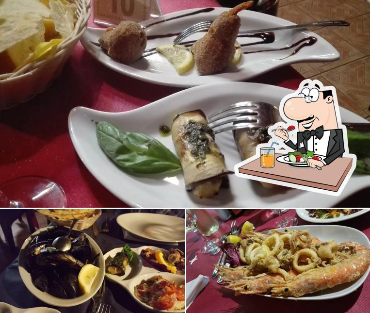 Platti al Trattoria Bar La Baracca
