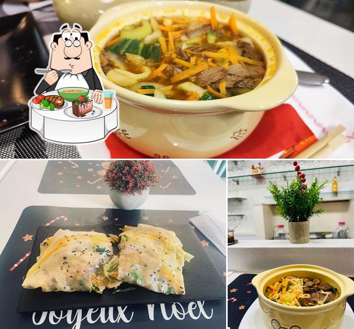 Zuppa calda e acida al Ramen Wang