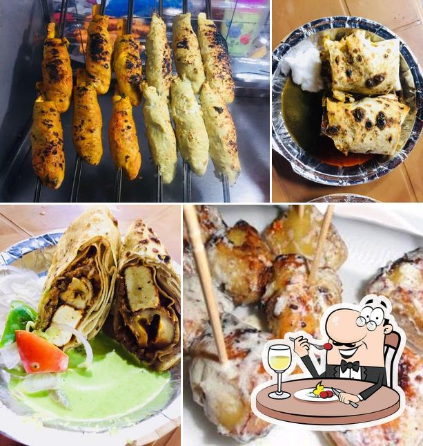 Food at Baba Soya Chaap