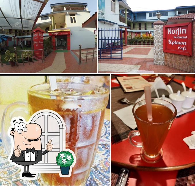 Among different things one can find exterior and drink at C' TOWN