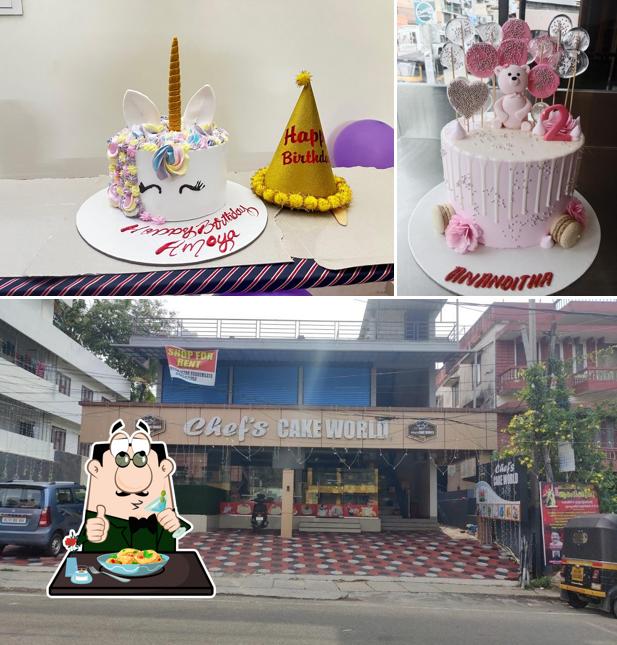 Food at Chef's CAKE WORLD