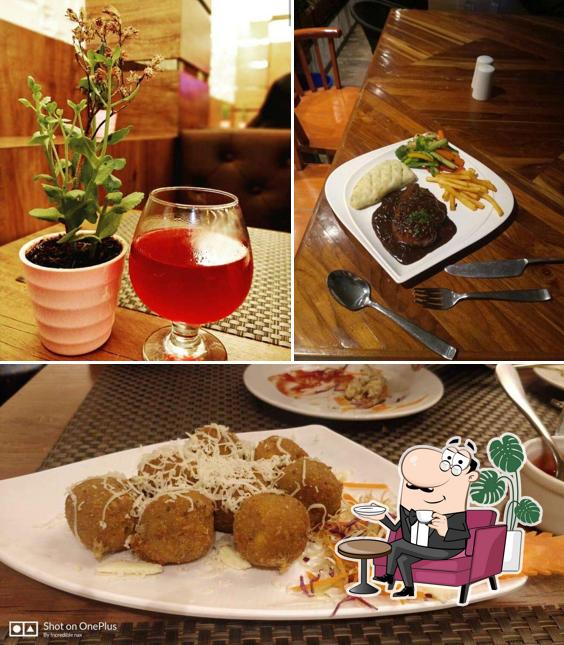 The interior of Golden Bawarchi Family Restaurant & Bar