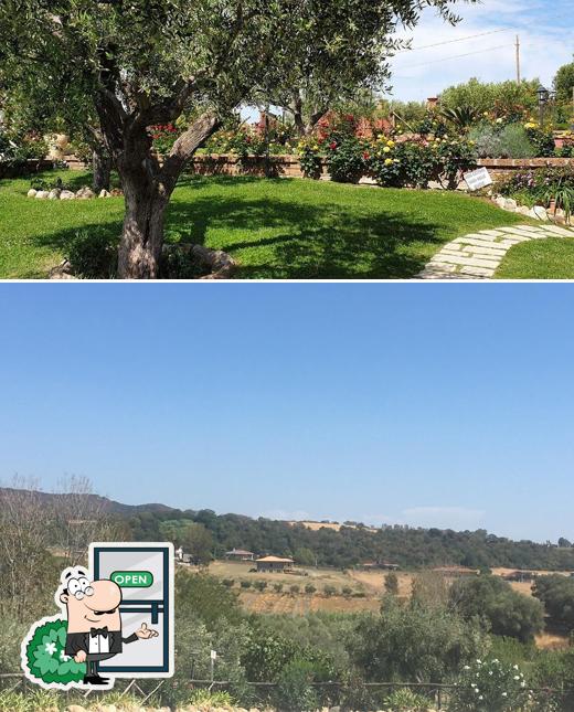 Gli esterni di La collina di Maria