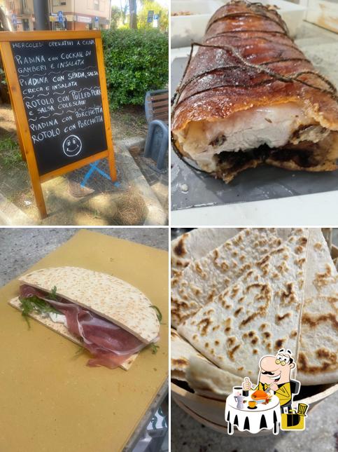 Cibo al Piadineria La Testa