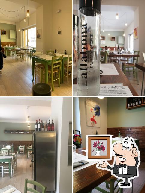 Gli interni di Ristorante Allabona Lucca