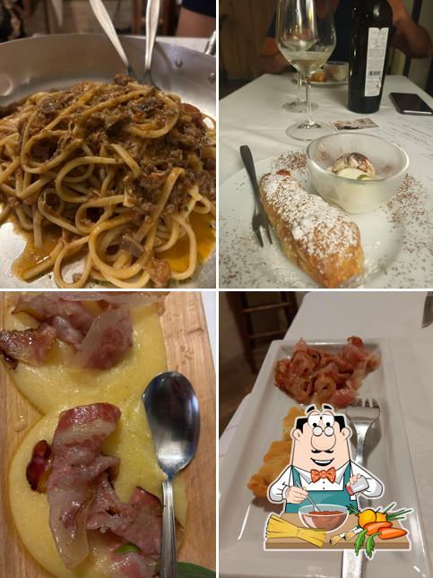 Spaghetti alla bolognese al Ristorante @ Malvarina Agriturismo