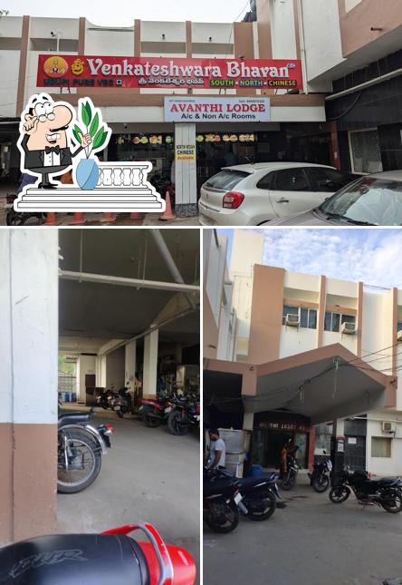 The exterior of SRI VENKATESHWARA BHAVAN PURE VEG