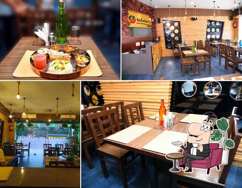 The interior of SpiceZen - Absolute VEG Restaurant