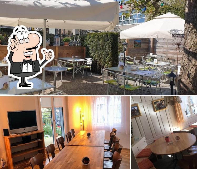 Gli interni di Restaurant Traube