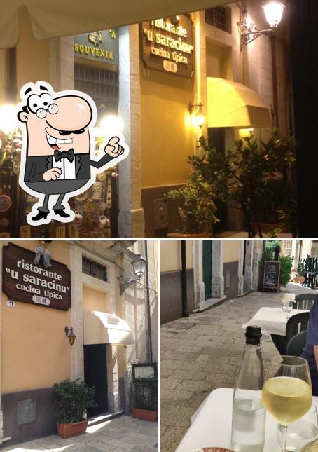 Gli interni di Osteria U Sarracinu