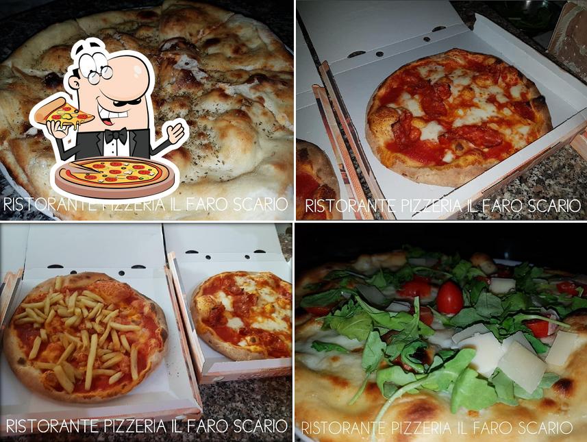 Prenditi tra le molte varianti di pizza