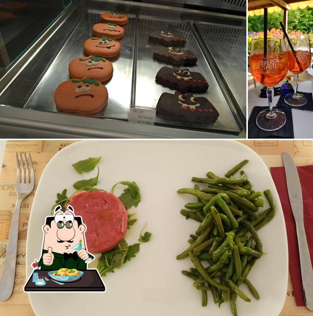 La cibo e birra del ristorante