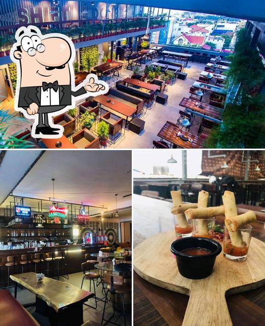 The interior of Shift Lounge - HSR Layout