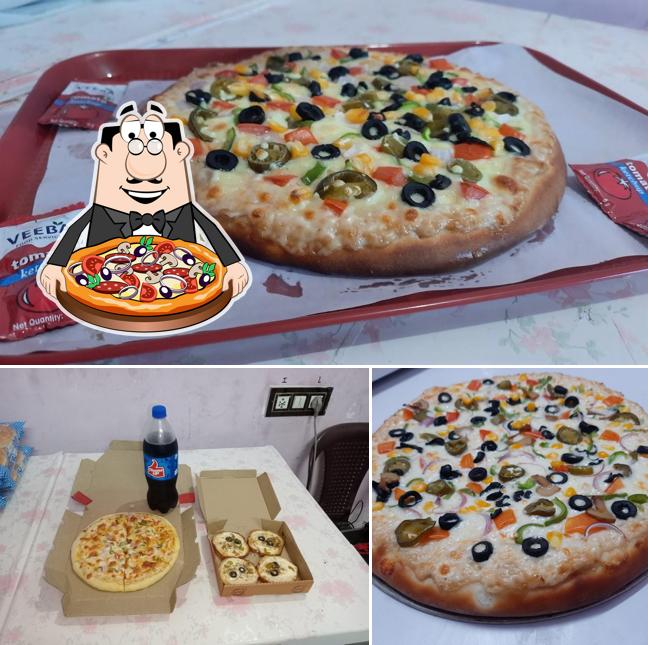 Get pizza at The Hunger Point