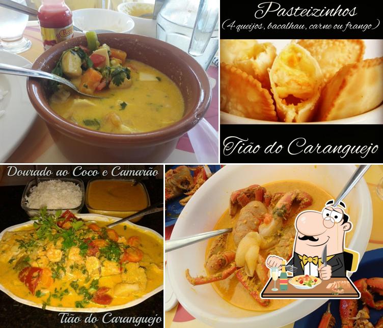 Platos en Tião do Caranguejo