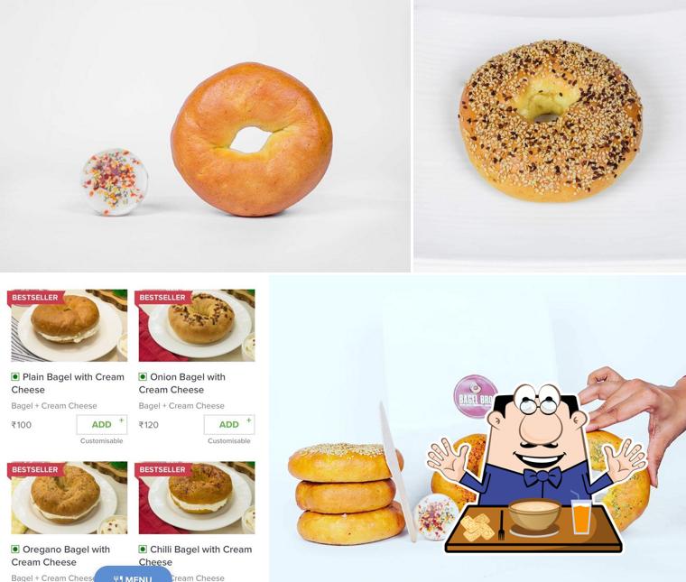Meals at Bagel Bro