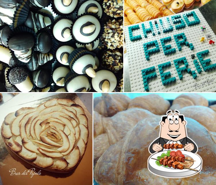 Platti al Bar del Popolo Tricase