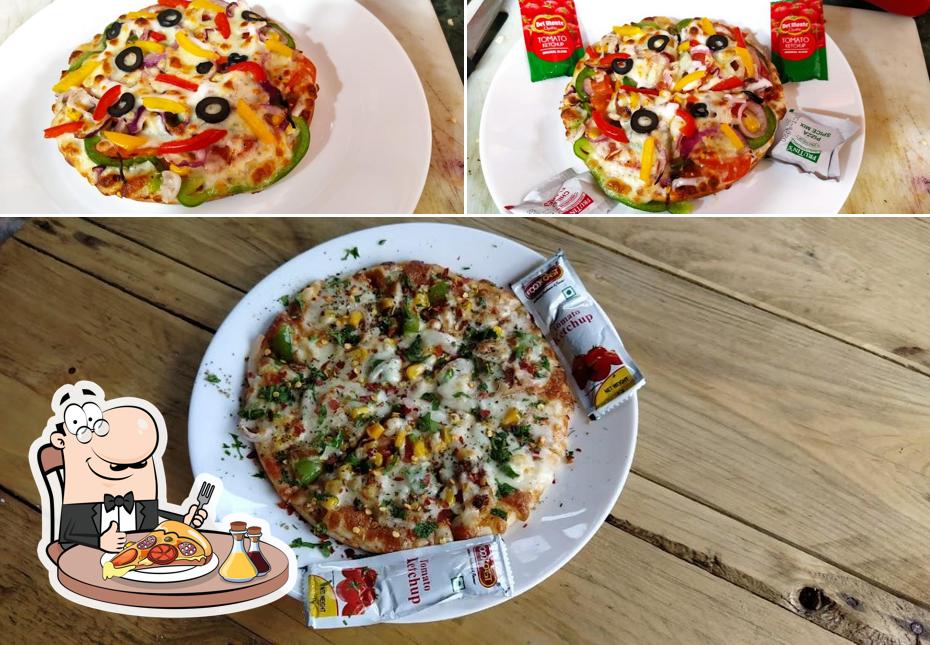 Order various kinds of pizza