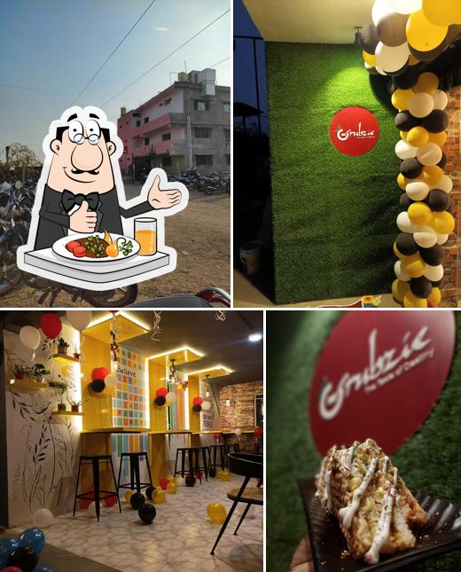 Food at GRUBZIE CAFE & PARTY HALL