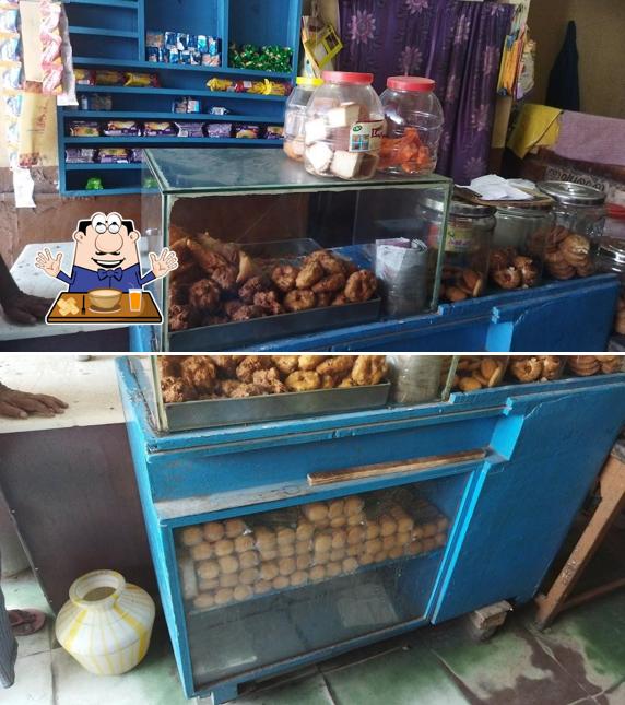 Food at M.S tea stall
