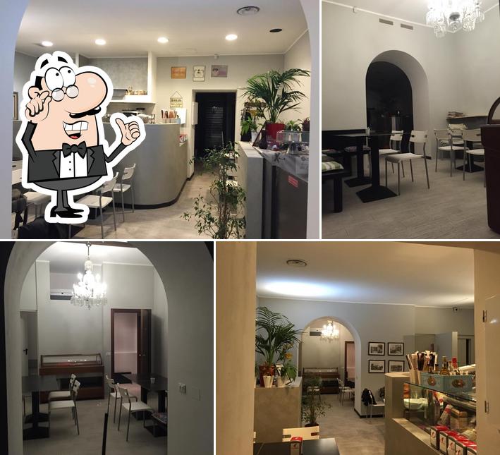 Gli interni di Milano Cafè