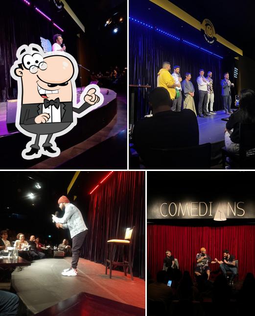 O interior do Clube Barbixas De Comédia