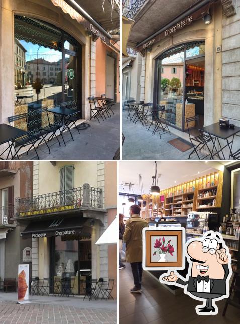 Gli interni di Fabio Nazzari Patisserie Chocolaterie