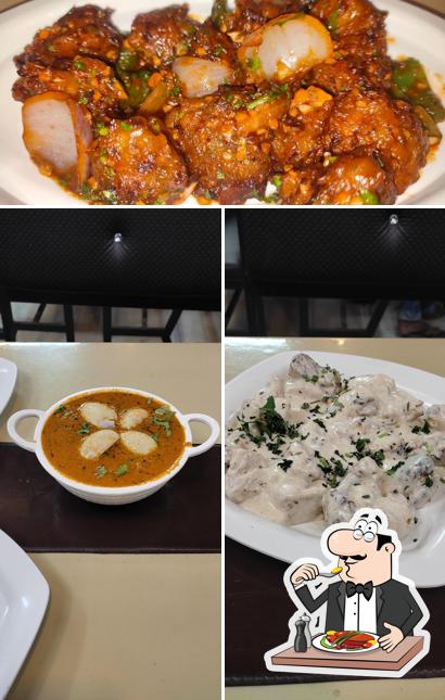 Food at J&J Restaurant