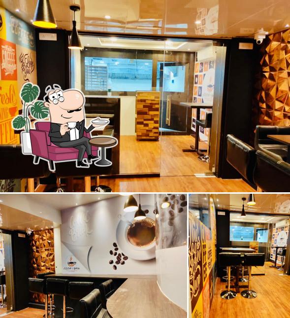 The interior of NS Cafe And Bakery