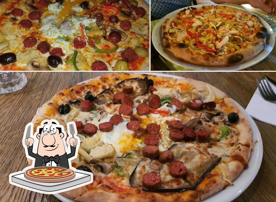 Essayez des pizzas à Pizzeria Pasta Calabria