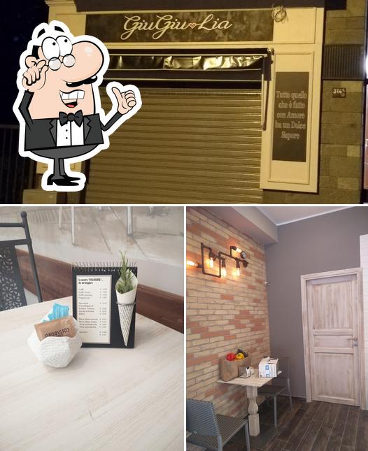 Gli interni di Bar GiuGiuLia