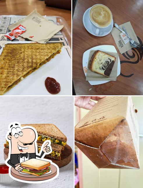 Grilled cheese sandwich at Barista Coffee