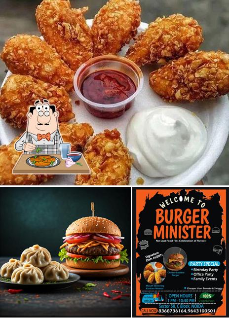 Chicken wings at Burger Minister- Best Burgers and pizza restaurant in Noida