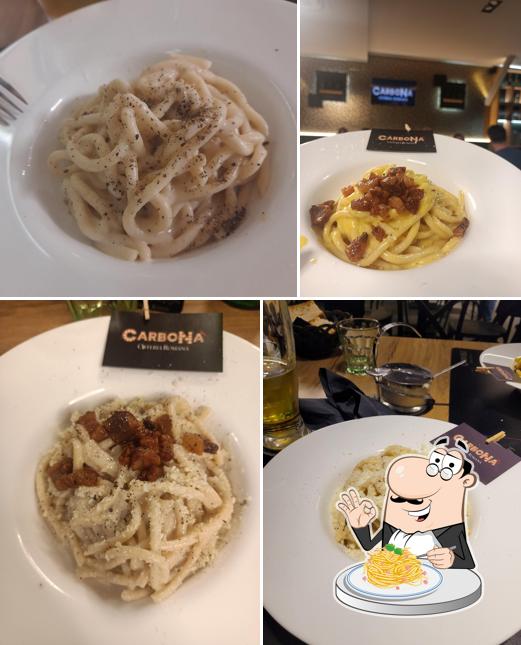 Spaghetti alla carbonara al Carbonà Osteria Romana