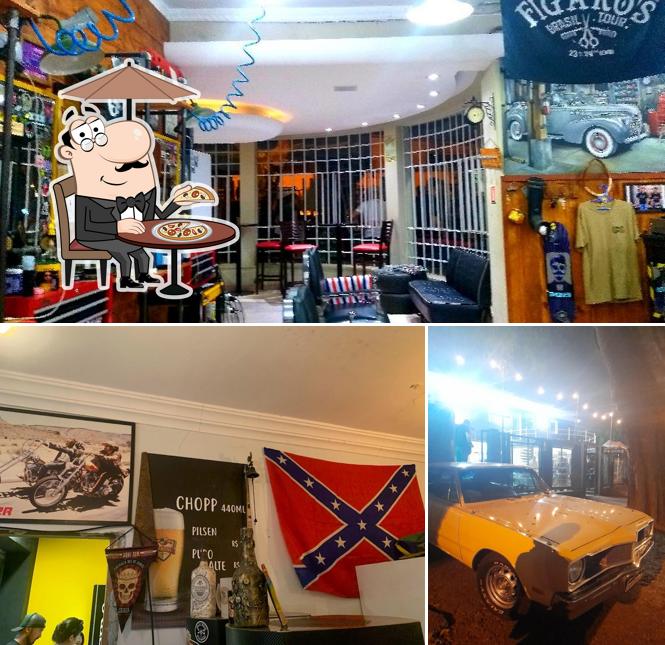 O exterior do Galo veio bar sem frescura