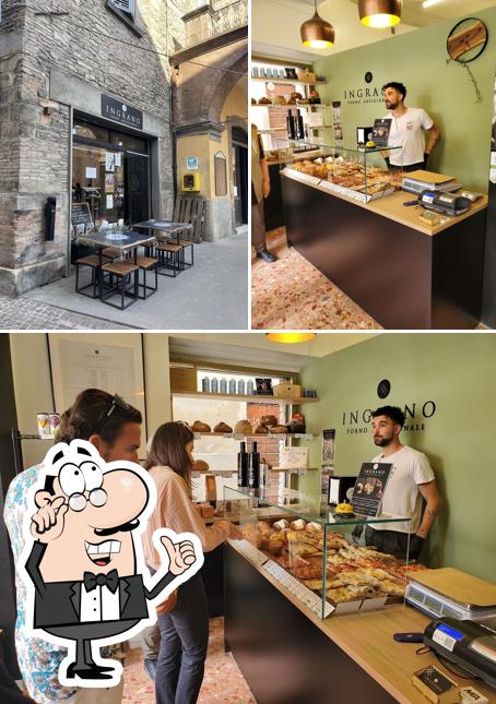 Gli interni di Ingrano Forno Artigianale