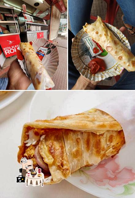 Food at Kolkata Roll