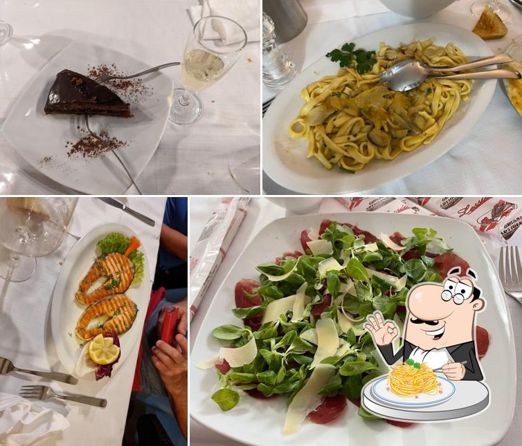 Spaghetti alla carbonara al Les Gourmets