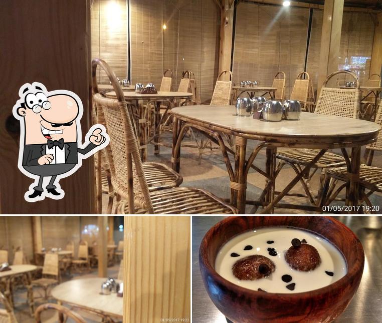 The restaurant's interior and beverage