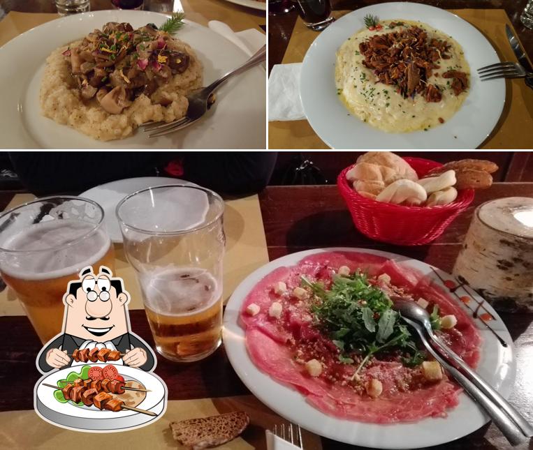 Platti al Osteria La Montanara