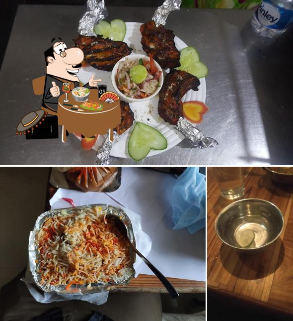 Food at Aamantran Restaurant