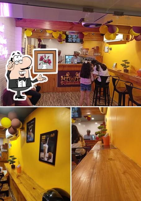 The interior of WAFFWICH GRILLS