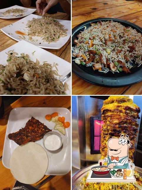 Fried rice at Casablanca